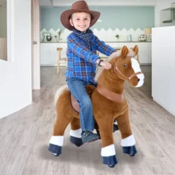 PonyCycle Pferd - medium, hellbraun