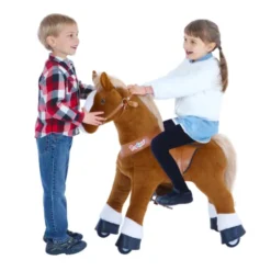 PonyCycle Pferd - medium, hellbraun