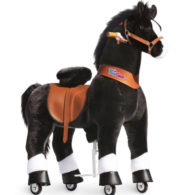 PonyCycle - Pferd, schwarz, Blesse weiß, M/L