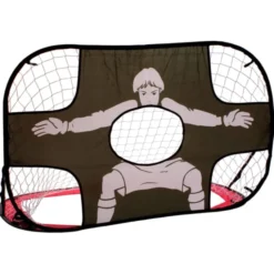 Pop-up Fußballtor-Set, 2 Stk.