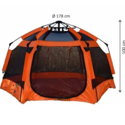 Pop-up-Kuschelhöhle Ø178 cm - Orange