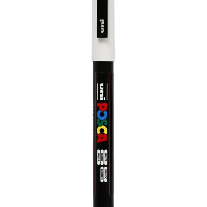 Posca Acrylmarker PC-3M - weiß (1 Stk.)