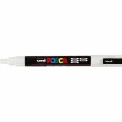 Posca Acrylmarker PC-3M - weiß (1 Stk.)