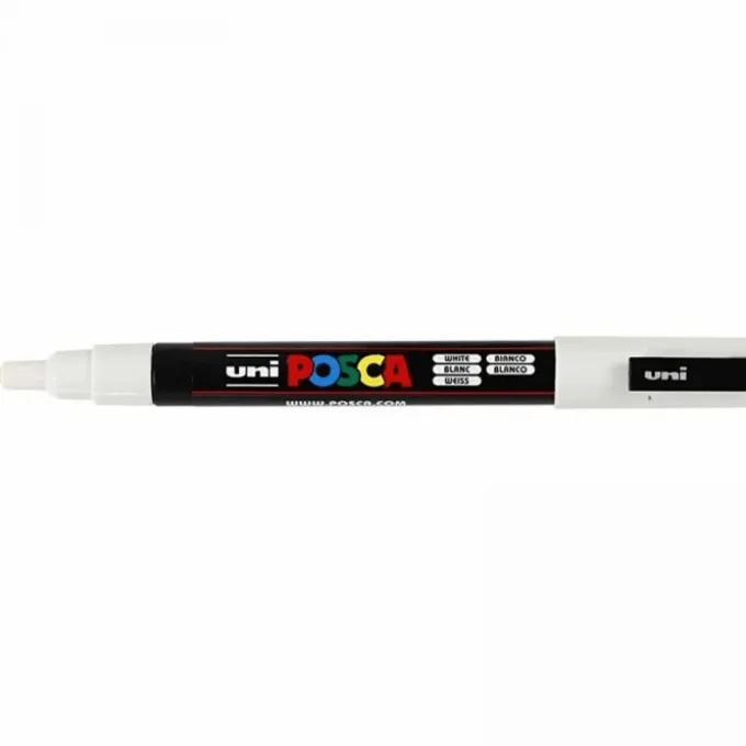 Posca Acrylmarker PC-3M - weiß (1 Stk.)