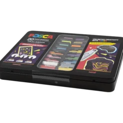 Poscafilzstifte im Etui – Groovy Colours, 20 Stk.