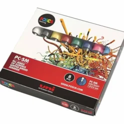Posca Filzstifte PC-3M - Grundfarben, 8 Stk.