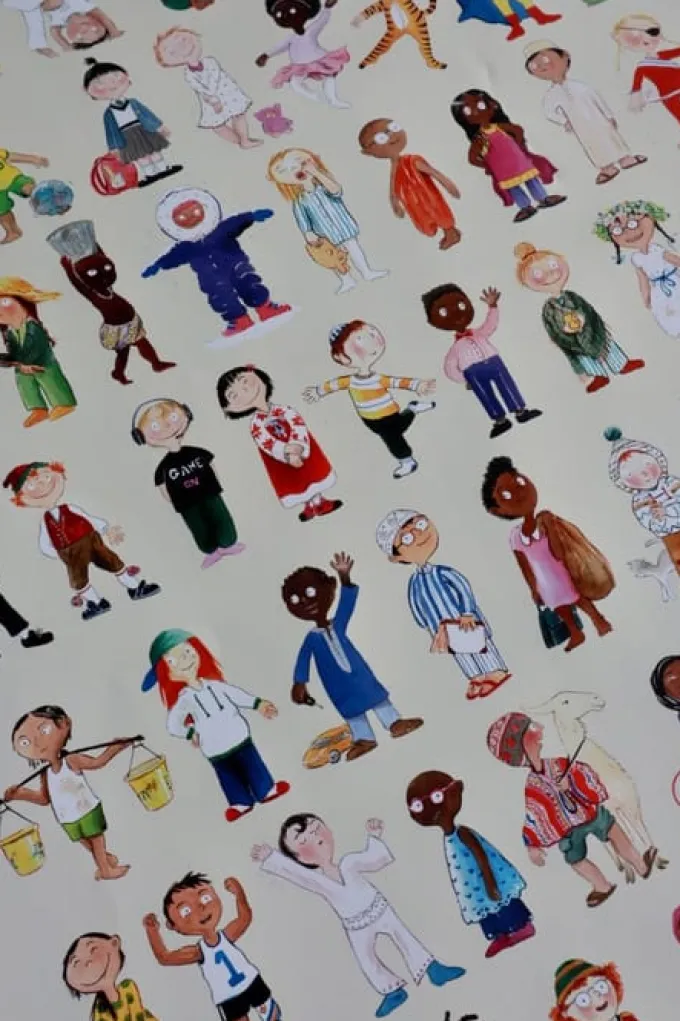 Poster 50 x 70 cm - Kinder wie ich