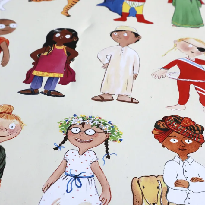 Poster 50 x 70 cm - Kinder wie ich