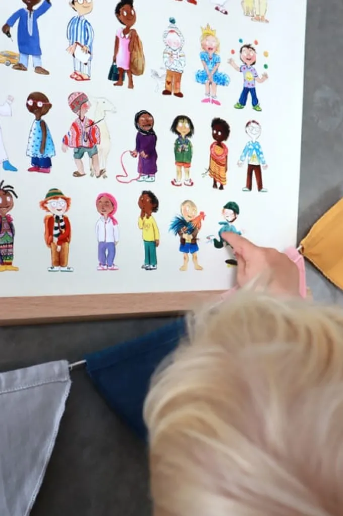 Poster 50 x 70 cm - Kinder wie ich
