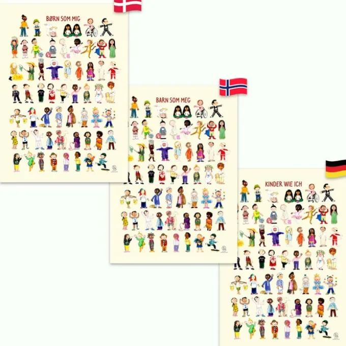 Poster 50 x 70 cm - Kinder wie ich