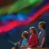 Projektor mit Nordlicht