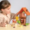 Puppenhaus – Familie Rotkehlchen