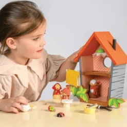 Puppenhaus – Familie Rotkehlchen