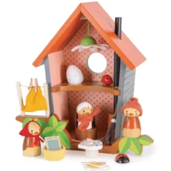 Puppenhaus – Familie Rotkehlchen