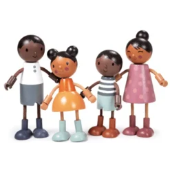 Puppenhausfiguren - Familie Hummingbird