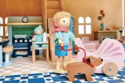 Puppenhausmöbel - Babyzimmer