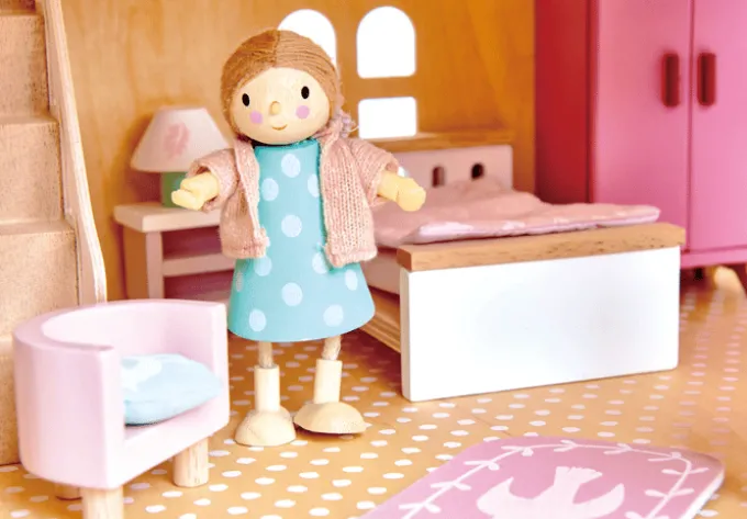Puppenhausmöbel - Schlafzimmer
