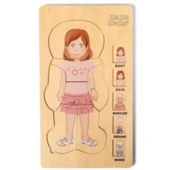 Puzzle - Anatomie Mädchen