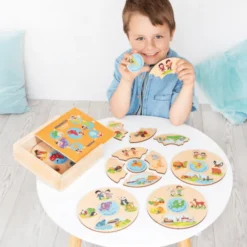 Puzzlebox - Kontinente, 5 Stk.