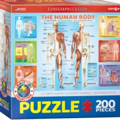 Puzzle - Der menschliche Körper - 200 Teile