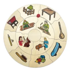 Puzzle in Box - Materialien, 5 Stk.