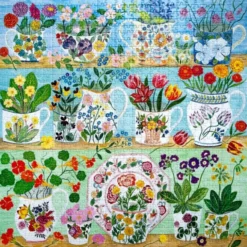 Puzzle mit 1.000 Teilen - Blumenschrank
