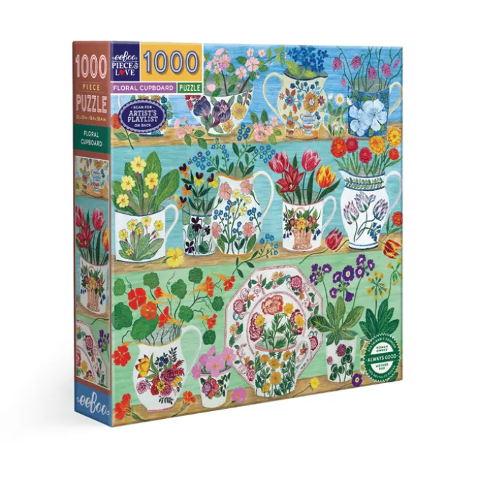 Puzzle mit 1.000 Teilen - Blumenschrank