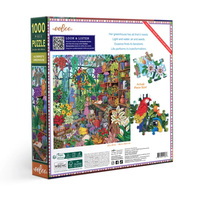 Puzzle mit 1.000 Teilen - Gewächshaus Alchemist