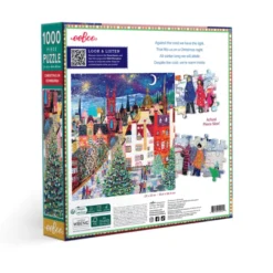 Puzzle mit 1.000 Teilen - Weihnachten in Edinburgh