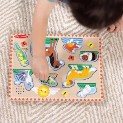 Puzzle mit Ton - Haustiere
