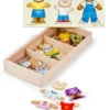 Puzzle - Mix & Match Bärenfamilie
