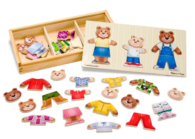 Puzzle - Mix & Match Bärenfamilie