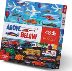 Puzzle - 48 Teile - Drüber/Drunter - Fahrzeuge