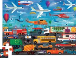Puzzle - 48 Teile - Drüber/Drunter - Fahrzeuge