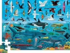 Puzzle - 48 Teile - Drüber/Drunter - Himmel & Meer