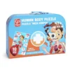 Puzzle 50 Teile - Mein Körper, m. 3D-Organen