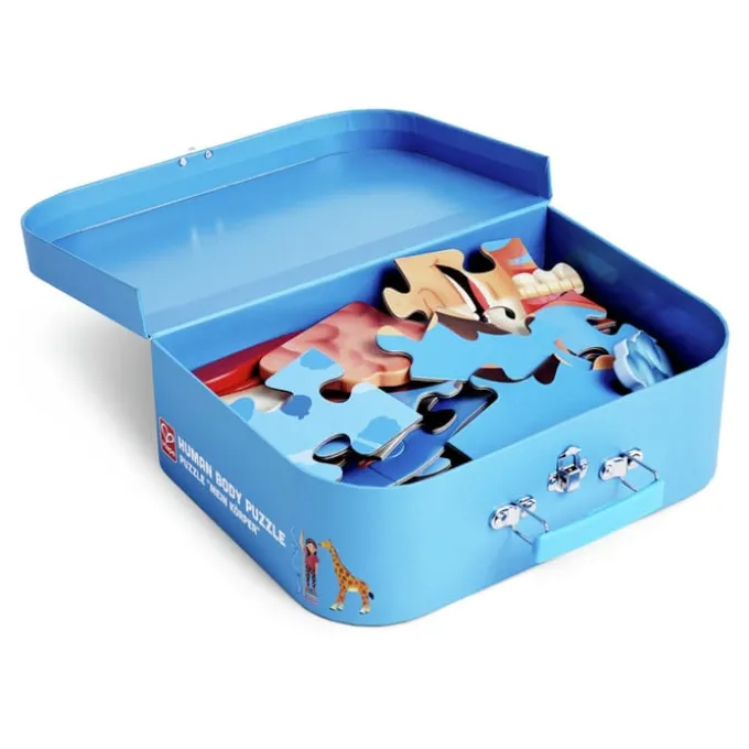 Puzzle 50 Teile - Mein Körper, m. 3D-Organen