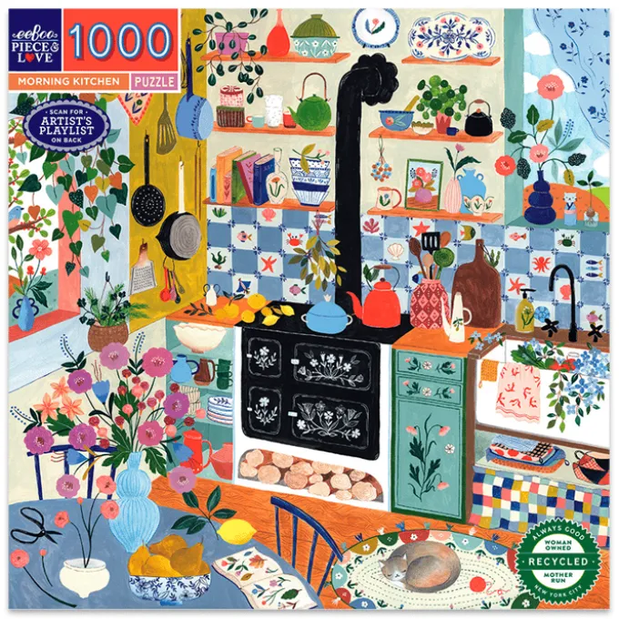 Puzzle, 1000 Teile - Morning kitchen
