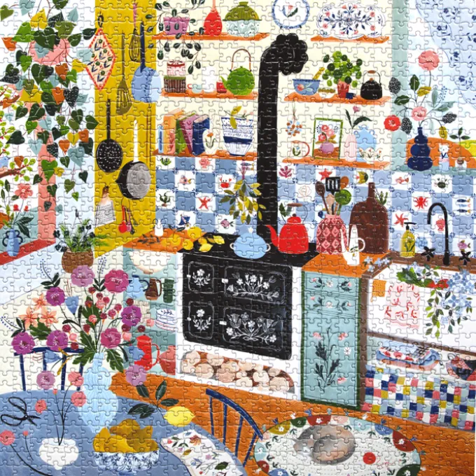 Puzzle, 1000 Teile - Morning kitchen