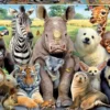 Puzzle, 300 Teile - Selfie, Klassenfoto