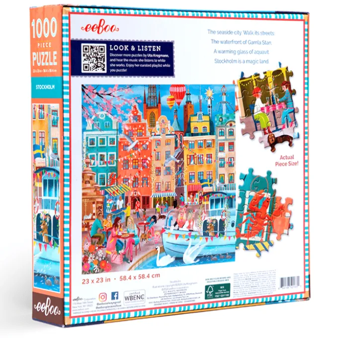 Puzzle, 1000 Teile - Stockholm