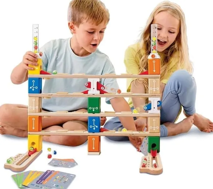 Quadrilla Kugelbahn - Basis Coding, 130 Teile