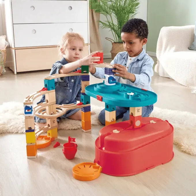 Quadrilla Kugelbahn - Bucket, 65 Teile