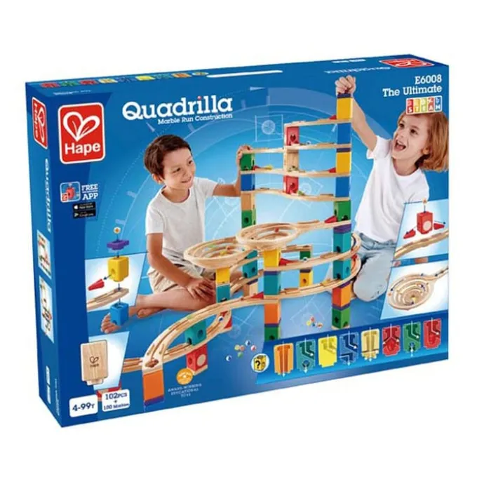 Quadrilla Kugelbahn - The Cyclone, 202 Teile