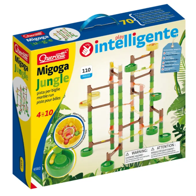 Quercetti Kugelbahn Migoga Dschungel, 108tlg.