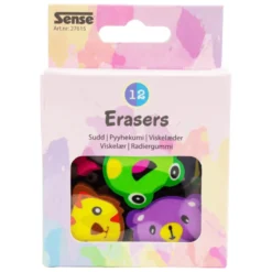 Radiergummi, 12 Stk