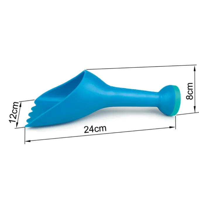 Regenschaufel, blau