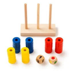 Ringe stapeln - Lerne zu bauen und zählen