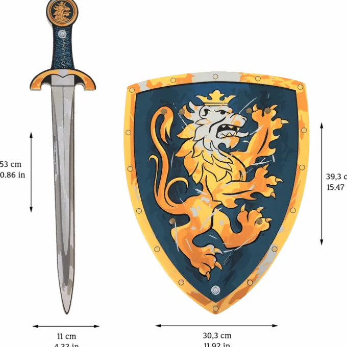 Ritterset – Noble Knight (blau)