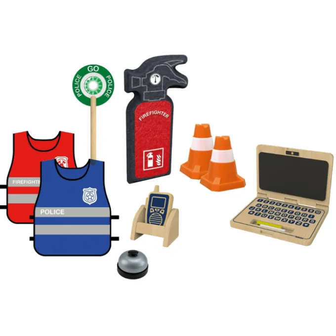 Rollenspielset – Feuerwache & Polizeistation